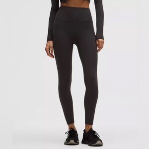 🩷Lululemon Wunder Train HR No Line 25" Black
